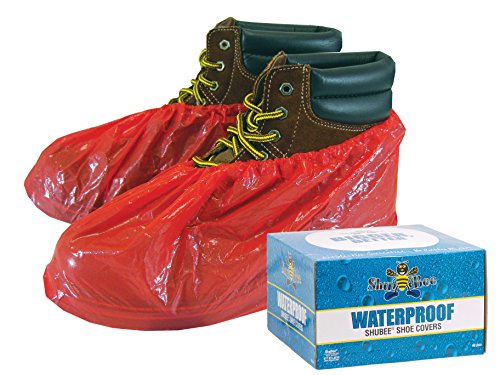 Shubee Waterproof Shoe Covers - Despite The Stormy Day 2 ShuBee Waterproof Shoe Covers, Red (40 Pair)- Buy Online in Andorra at andorra.desertcart.com. ProductId : 13366493.