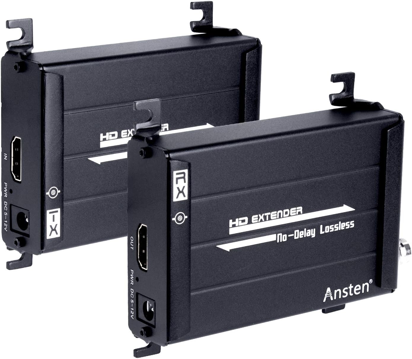 Amazon.com: HDMI Over Coax Extender,Ansten HDMI Transmitter and Receiver  Support 1080P Full HD HDMI Signal Lossless No Delay, Up to 300m/984FT HDMI  Extender Via Coaxial Cable (Black): Industrial & Scientific