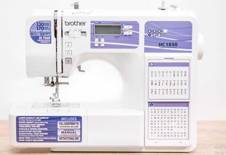 brother hc1850 review