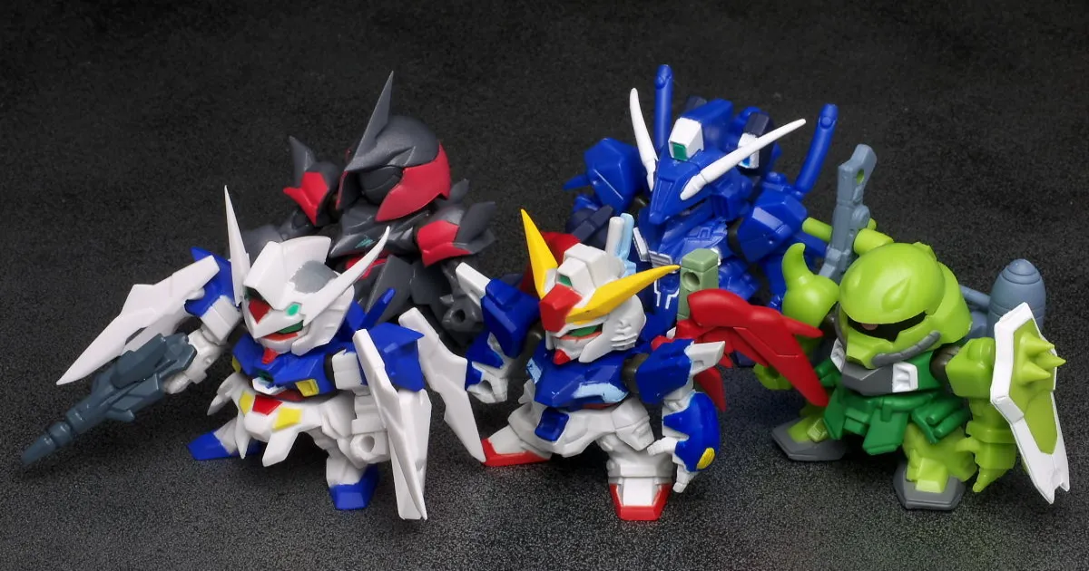 SD GUNDAM MODEL - THE PERFECT HOBBY FOR YOUNG AND OLD ALIKE! 1 sd gundam model