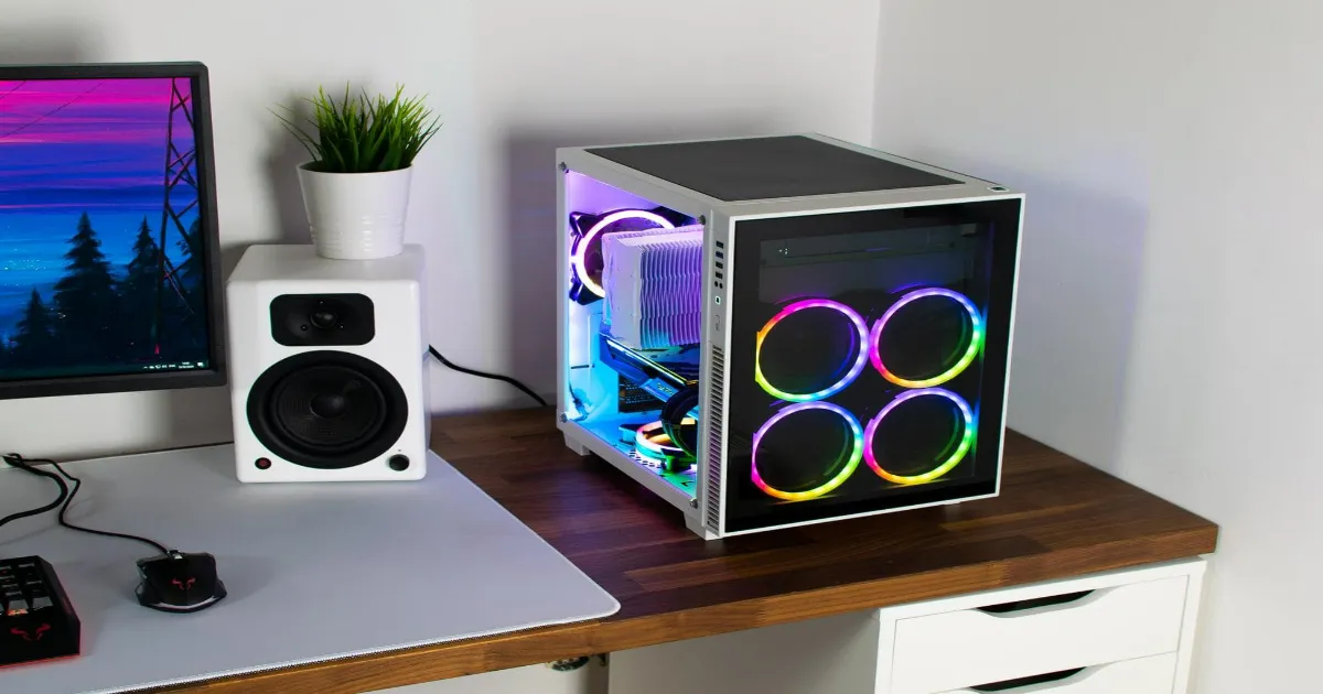 PC CASE WITH OPTICAL DRIVE BAY 2: THE PERFECT OPTION FOR A DESKTOP COMPUTER 1 pc case with optical drive bay 2