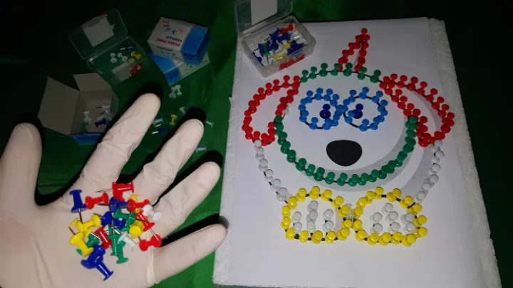 Kid Safe Push Pins - The Perfect Way To Keep Your Kids Organized! 3 kid safe push pins