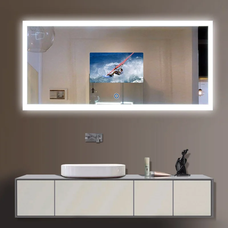 Smart Bathroom Mirror With TV: The Perfect Addition To Any Bathroom 2 Smart Bathroom Mirror With TV