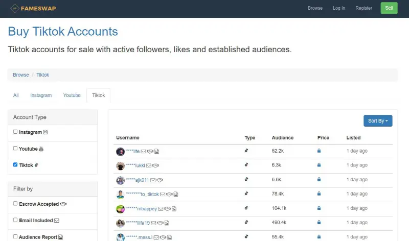 Fameswap: The Ultimate Marketplace for Social Media Asset Acquisition 4 Image 2 Fameswap