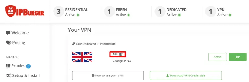 IPBurger Review: A Comprehensive Look at One of the Leading Proxy Providers 4 My Account IPB 8 1