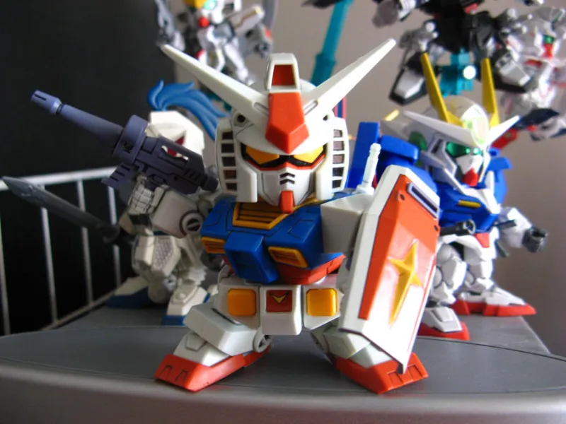 SD GUNDAM MODEL - THE PERFECT HOBBY FOR YOUNG AND OLD ALIKE! 3 sd gundam model