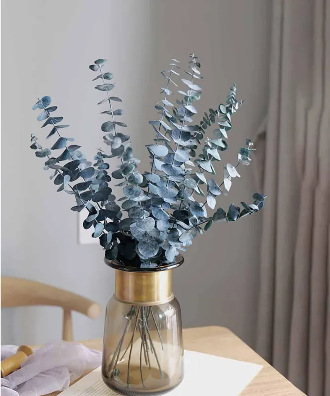 Enjoy nature year-round with YYS 21Pcs Boho Home Decor Fluffy Dried Flowers & Grasses 2 Fluffy Dried Pampas Grass